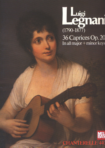LEGNANI Luigi (1790-1877 Italia)<br><br>36 Caprices op. 20